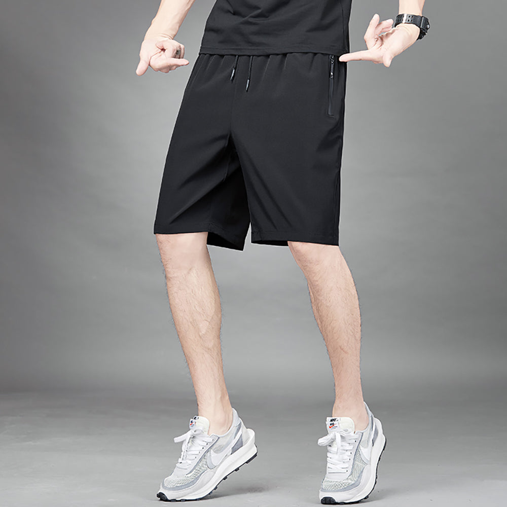 Men Mid-Rise Rapid-Dry Regular Fit Shorts