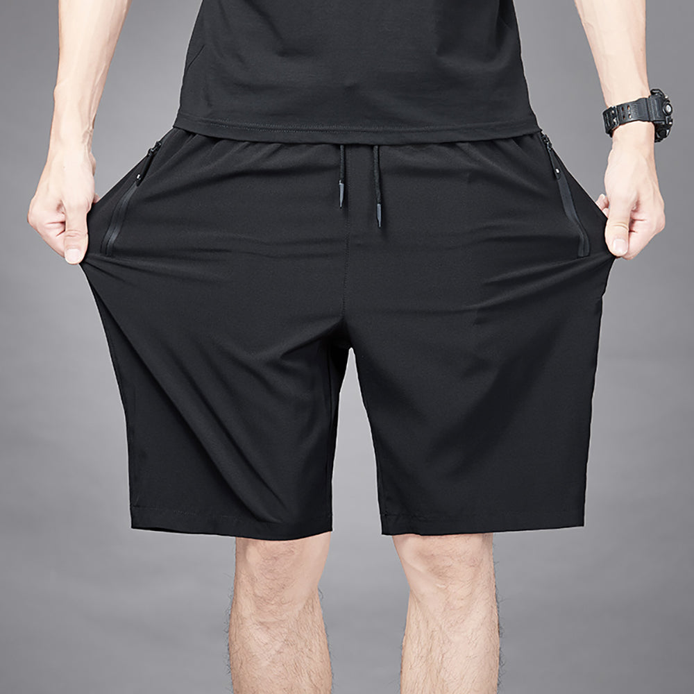 Men Mid-Rise Rapid-Dry Regular Fit Shorts