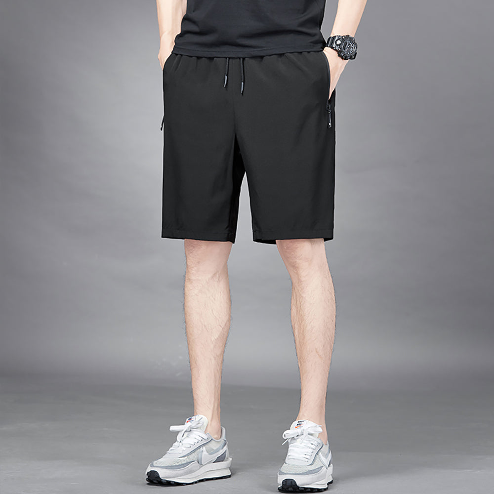 Men Mid-Rise Rapid-Dry Regular Fit Shorts