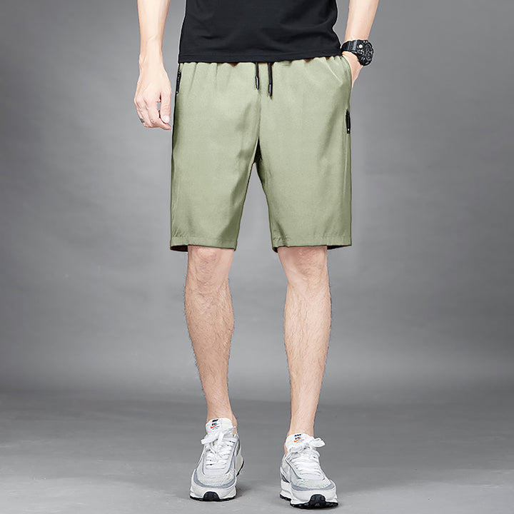 Men Cotton Mid-Rise Regular Fit Shorts
