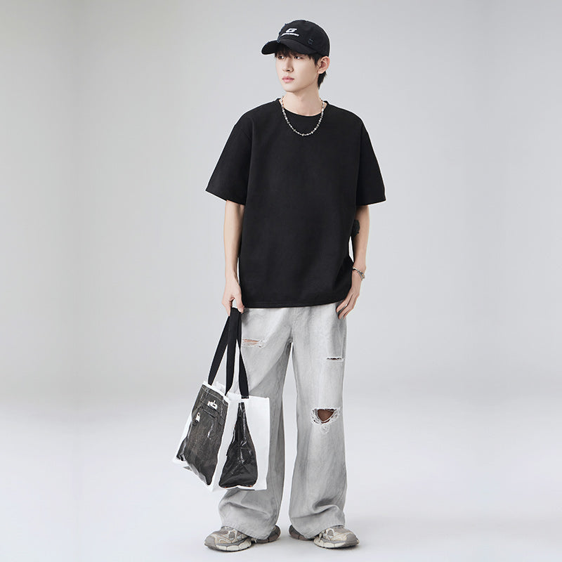 Round Neck Relaxed Fit T-shirt