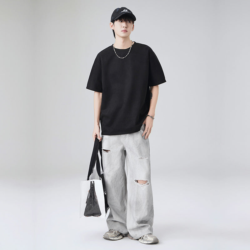 Round Neck Relaxed Fit T-shirt