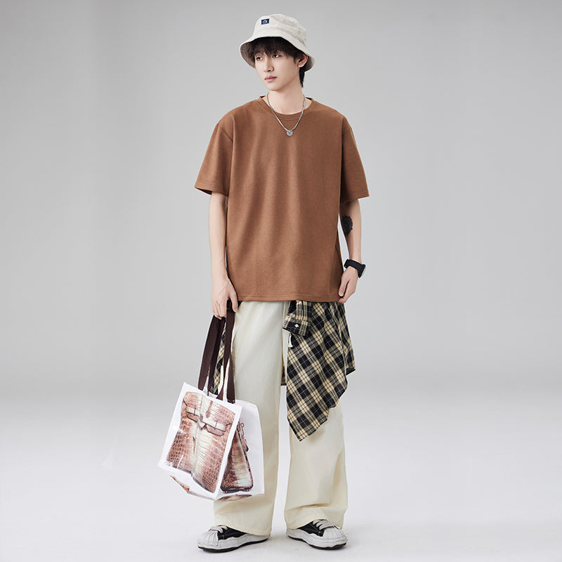 Men Raw Edge T-shirt