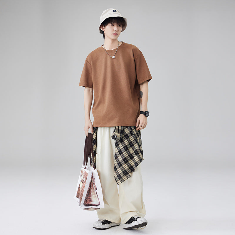 Men Raw Edge T-shirt