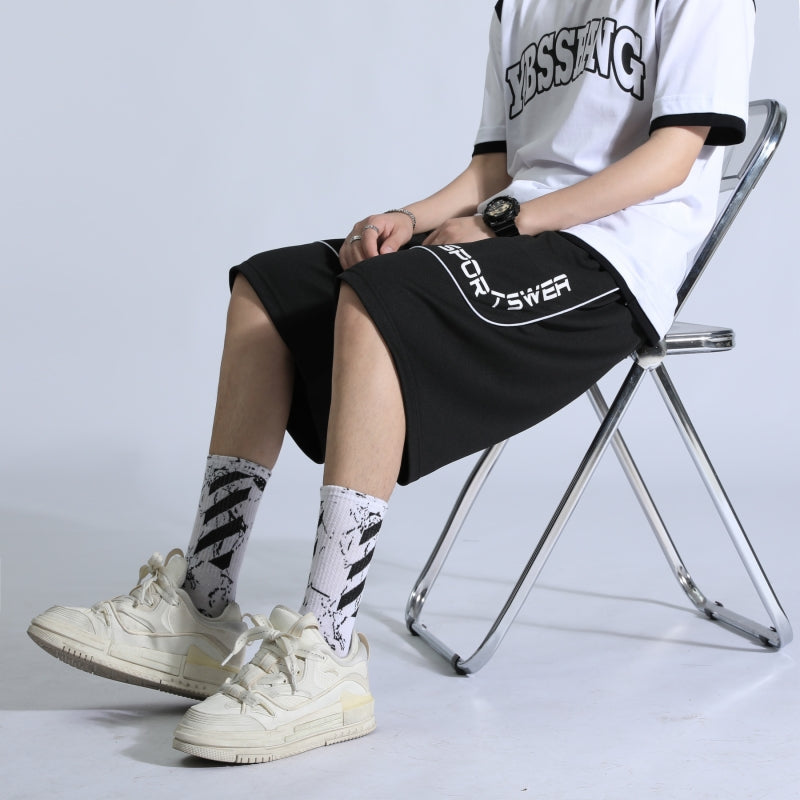 Printed Mid-Rise Regular Shorts