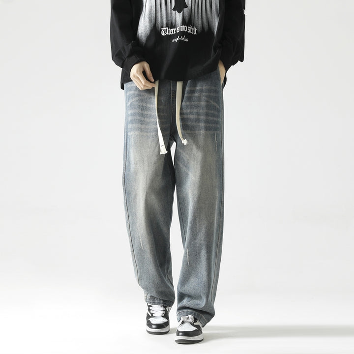 Men Relaxed Fit Mid-Rise Light Fade Jeans
