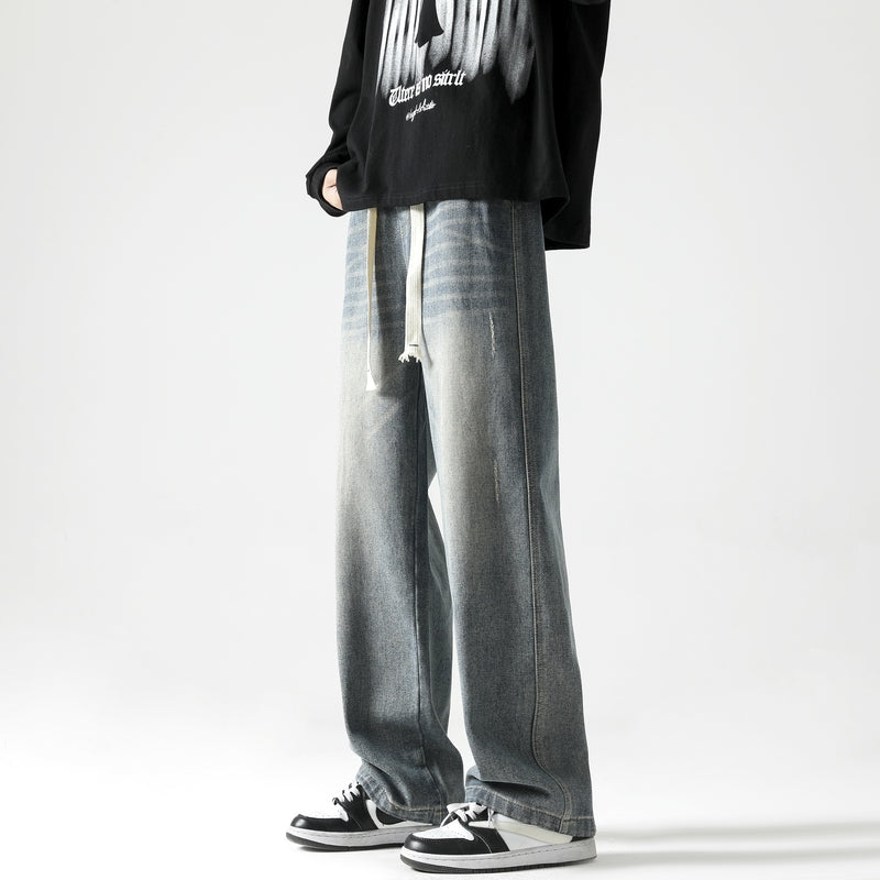 Men Relaxed Fit Mid-Rise Light Fade Jeans
