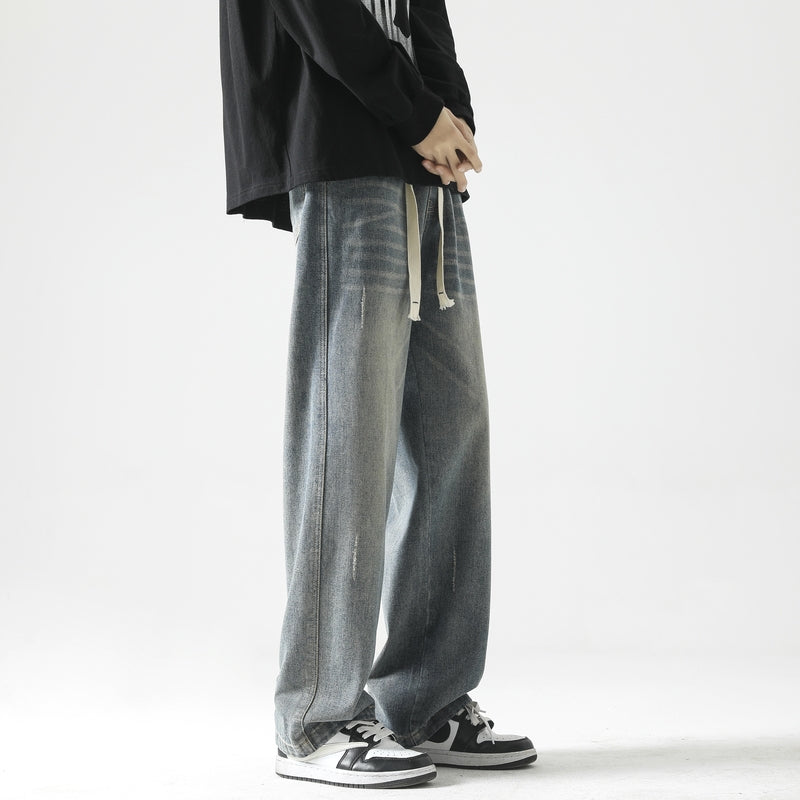 Men Relaxed Fit Mid-Rise Light Fade Jeans