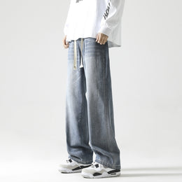 Men Relaxed Fit Mid-Rise Light Fade Jeans