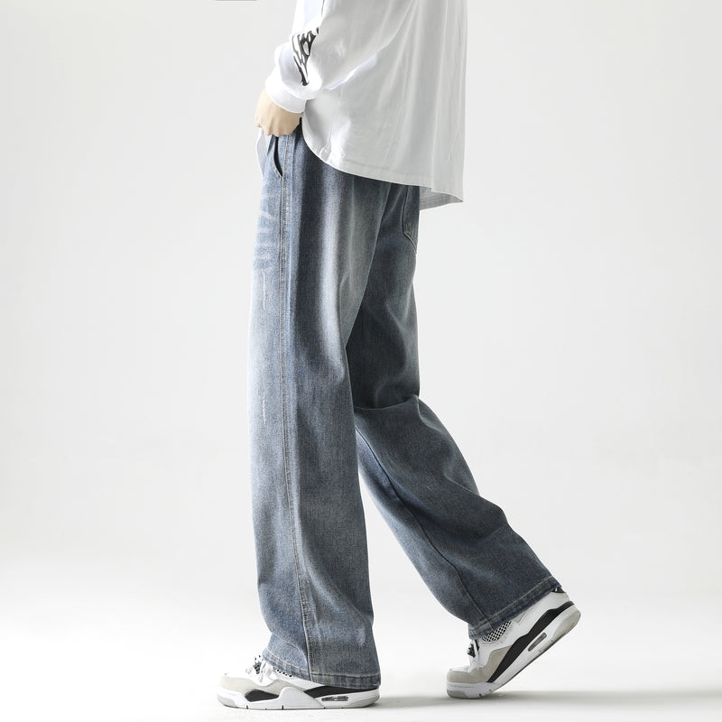 Men Relaxed Fit Mid-Rise Light Fade Jeans