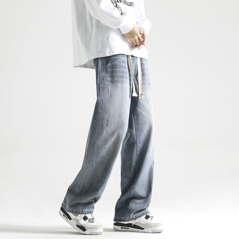 Men Relaxed Fit Mid-Rise Light Fade Jeans