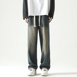 Men Relaxed Fit Mid-Rise Light Fade Jeans