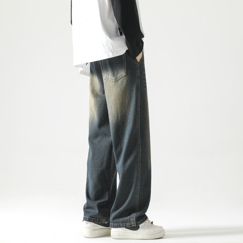Men Relaxed Fit Mid-Rise Light Fade Jeans