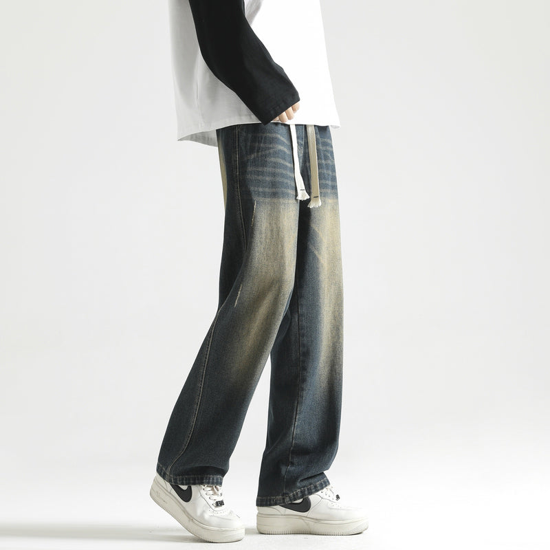 Men Relaxed Fit Mid-Rise Light Fade Jeans