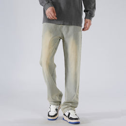 Men Relaxed Fit Mid-Rise Light Fade Jeans