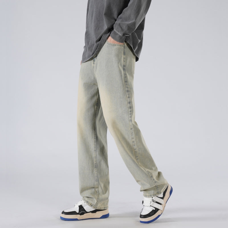Men Relaxed Fit Mid-Rise Light Fade Jeans