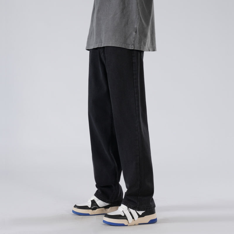 Men Relaxed Fit Cotton Jeans