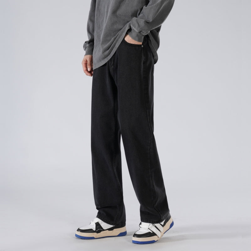 Men Relaxed Fit Cotton Jeans