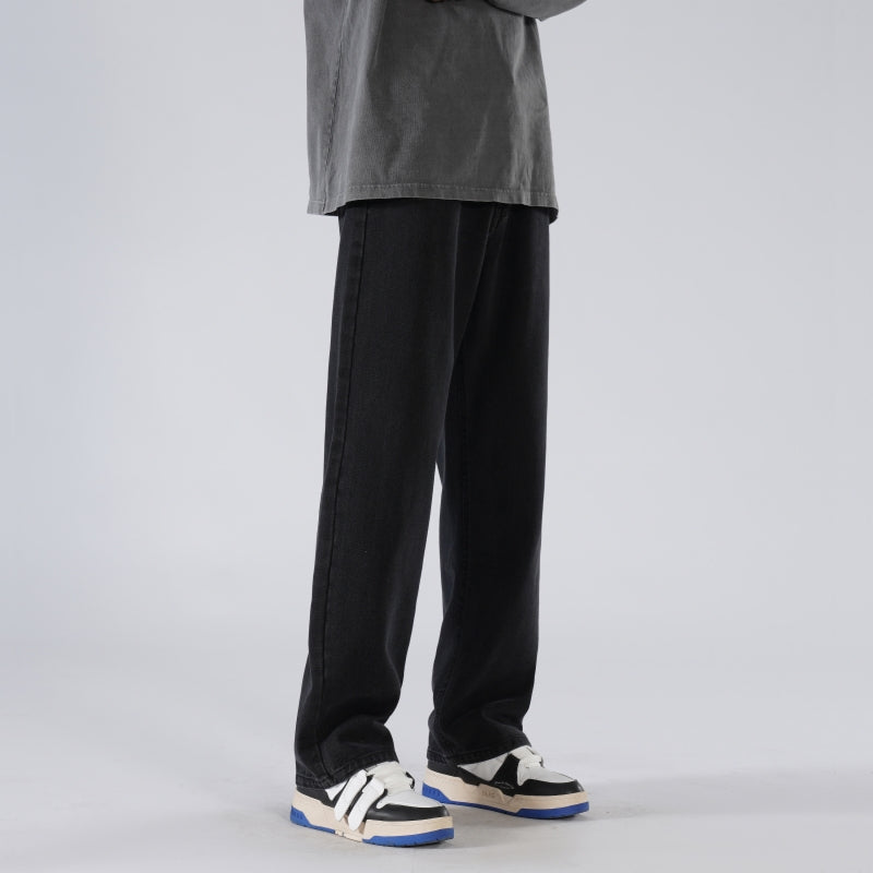 Men Relaxed Fit Cotton Jeans