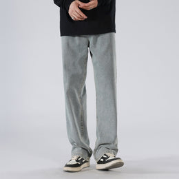 Men Relaxed Fit Cotton Jeans