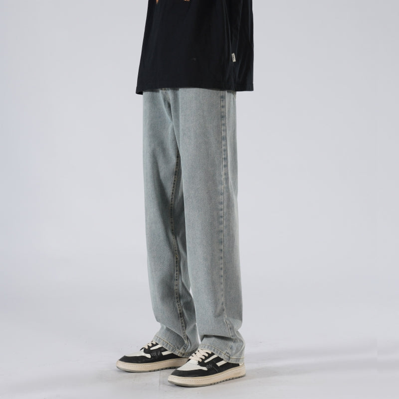 Men Relaxed Fit Cotton Jeans