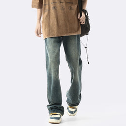 Men Regular Fit Mid-Rise Light Fade Jeans