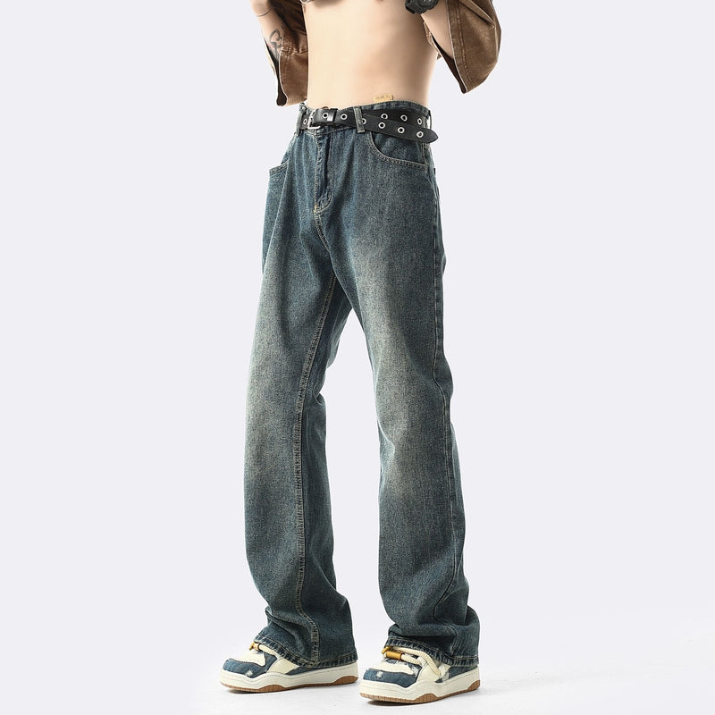 Men Regular Fit Mid-Rise Light Fade Jeans