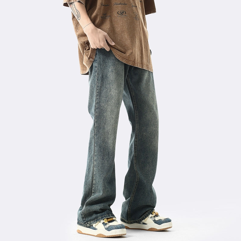 Men Regular Fit Mid-Rise Light Fade Jeans