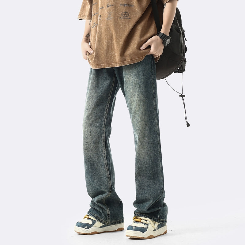 Men Regular Fit Mid-Rise Light Fade Jeans