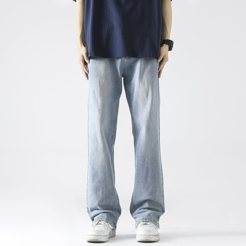 Men Regular Fit Mid-Rise Light Fade Jeans