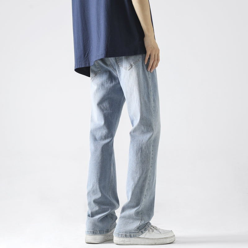 Men Regular Fit Mid-Rise Light Fade Jeans