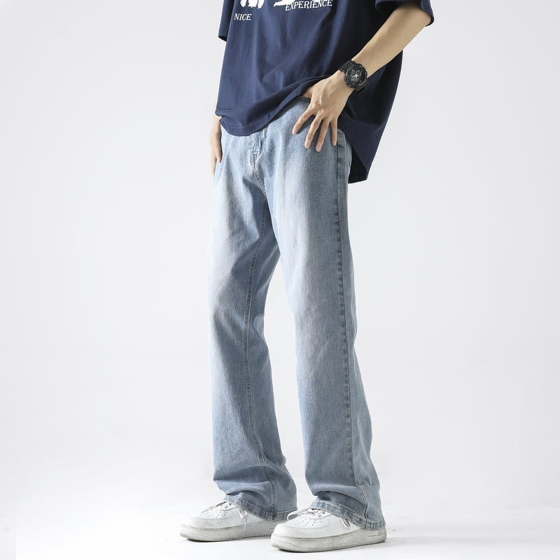 Men Regular Fit Mid-Rise Light Fade Jeans