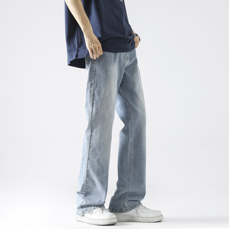 Men Regular Fit Mid-Rise Light Fade Jeans