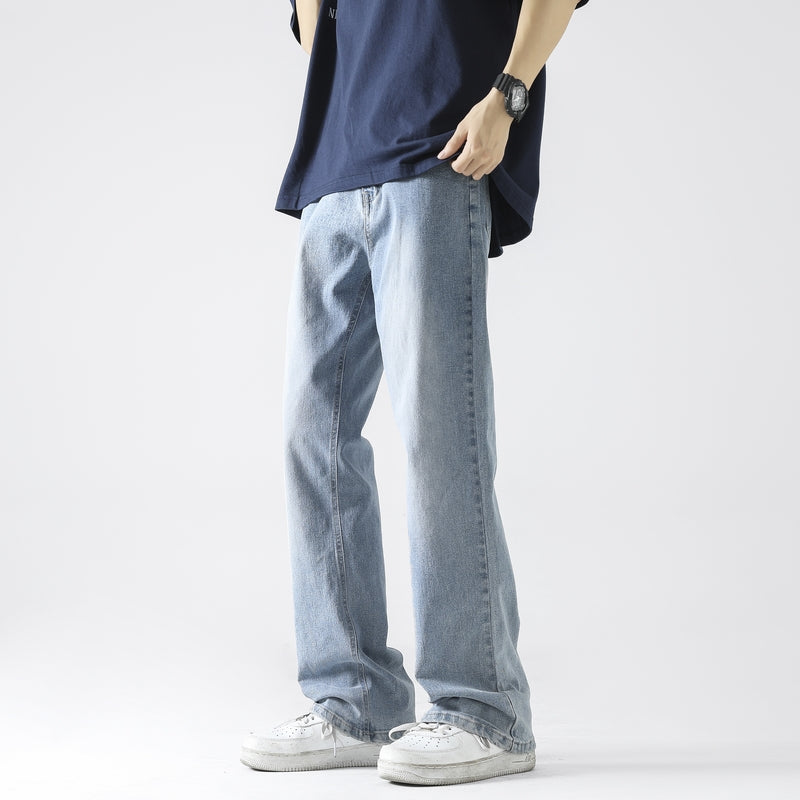 Men Regular Fit Mid-Rise Light Fade Jeans