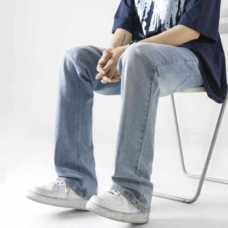 Men Regular Fit Mid-Rise Light Fade Jeans