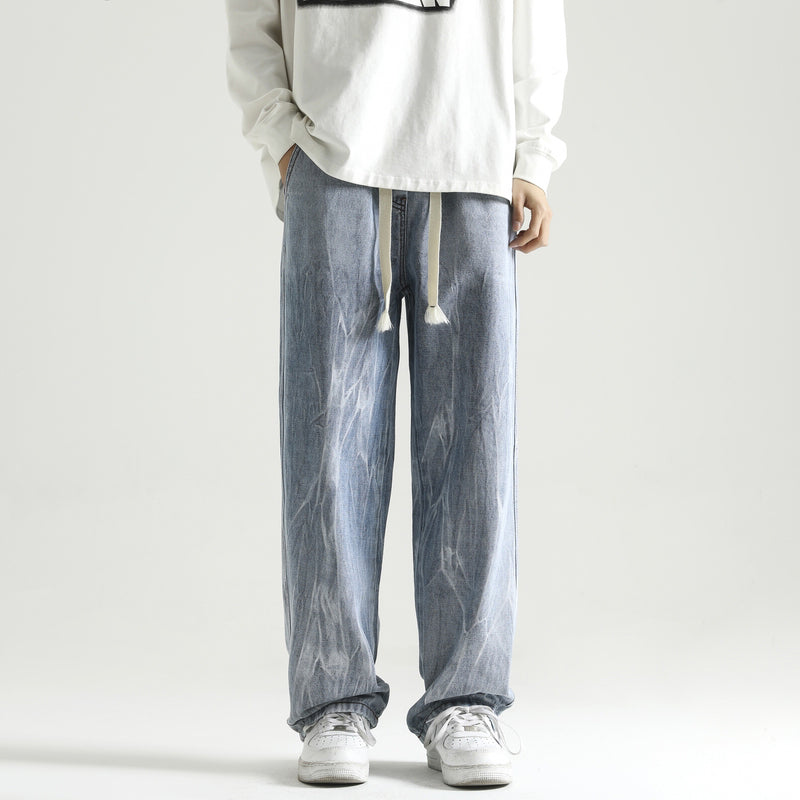 Men Relaxed Fit Mid-Rise Heavy Fade Clean Look  Jeans