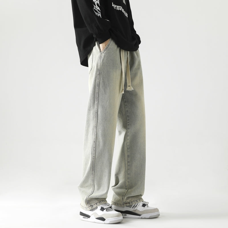 Men Relaxed Fit Mid-Rise Light Fade Jeans