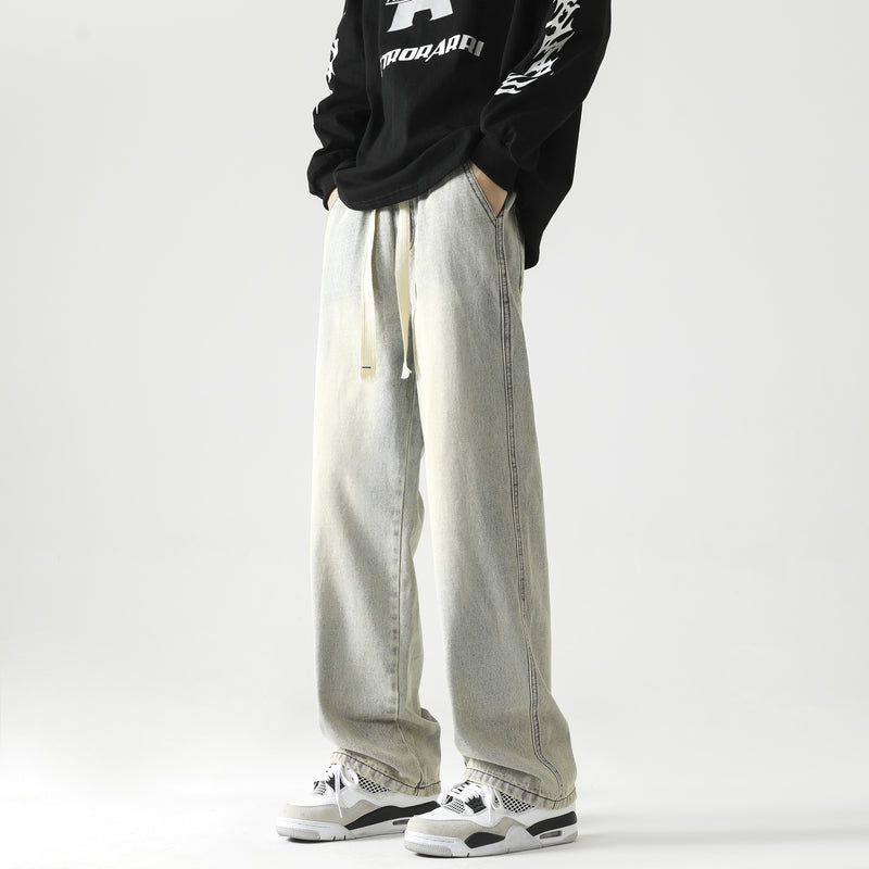 Men Relaxed Fit Mid-Rise Light Fade Jeans
