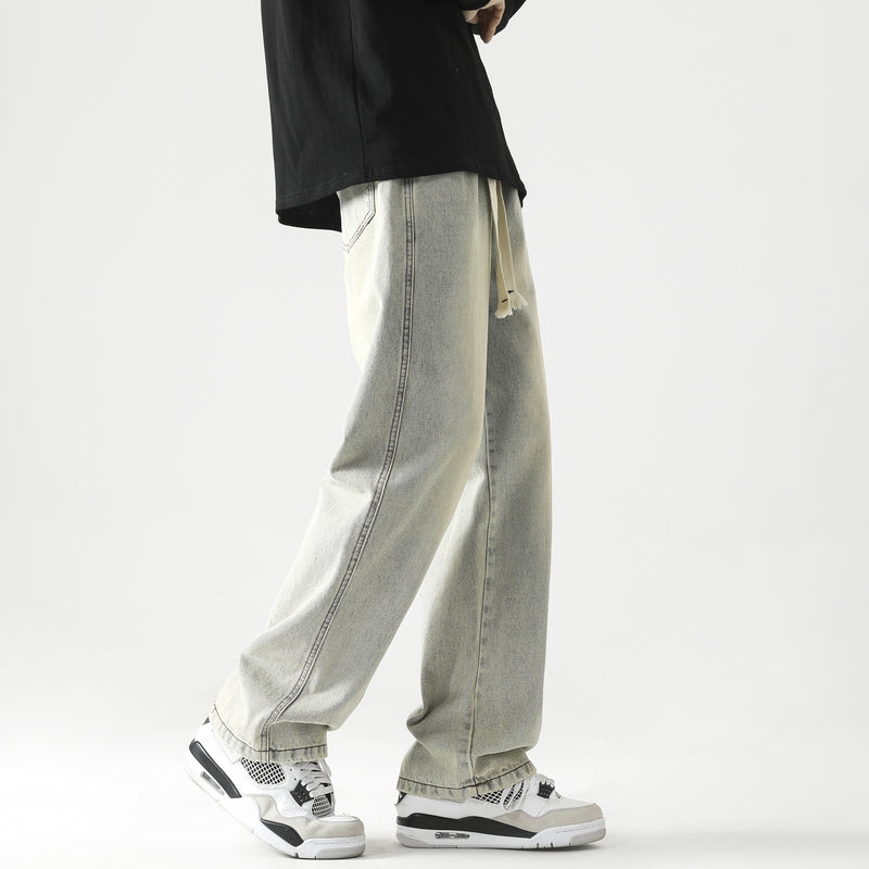 Men Relaxed Fit Mid-Rise Light Fade Jeans