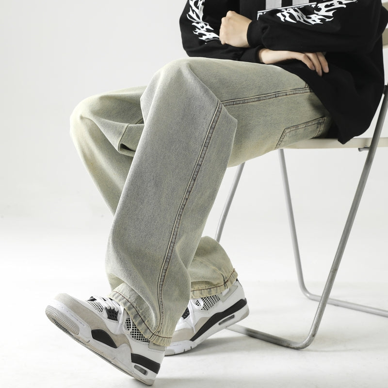 Men Relaxed Fit Mid-Rise Light Fade Jeans