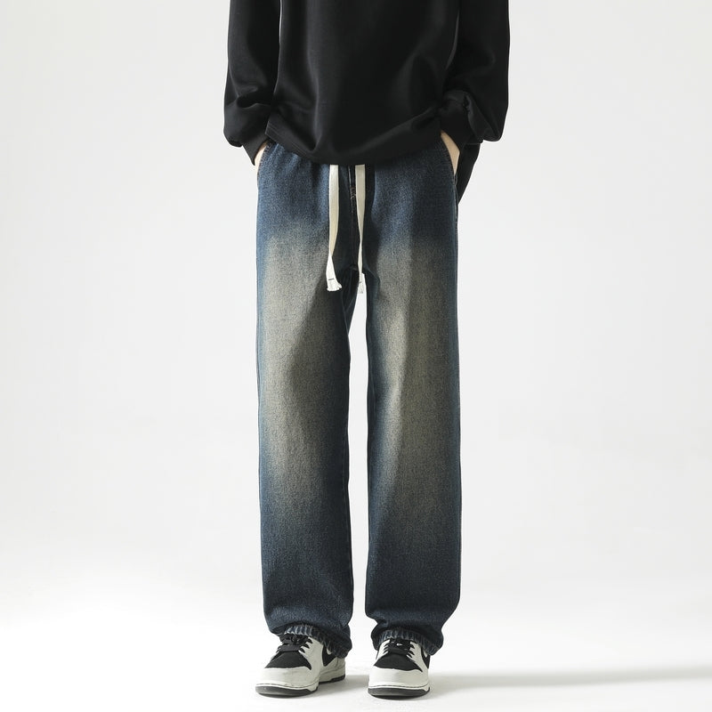 Men Relaxed Fit Mid-Rise Light Fade Jeans