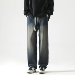 Men Relaxed Fit Mid-Rise Light Fade Jeans