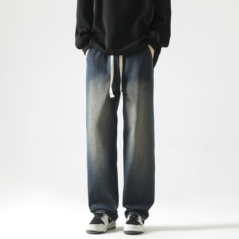 Men Relaxed Fit Mid-Rise Light Fade Jeans
