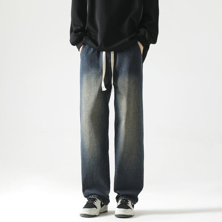 Men Relaxed Fit Mid-Rise Light Fade Jeans