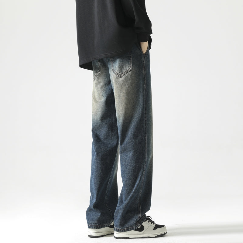 Men Relaxed Fit Mid-Rise Light Fade Jeans