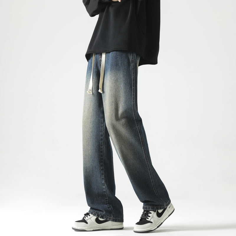 Men Relaxed Fit Mid-Rise Light Fade Jeans