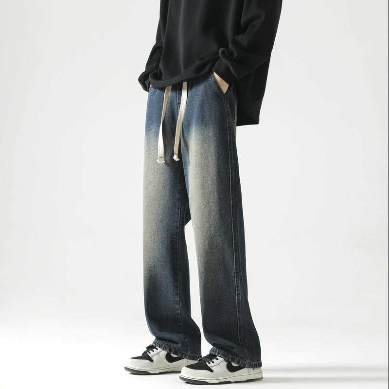 Men Relaxed Fit Mid-Rise Light Fade Jeans