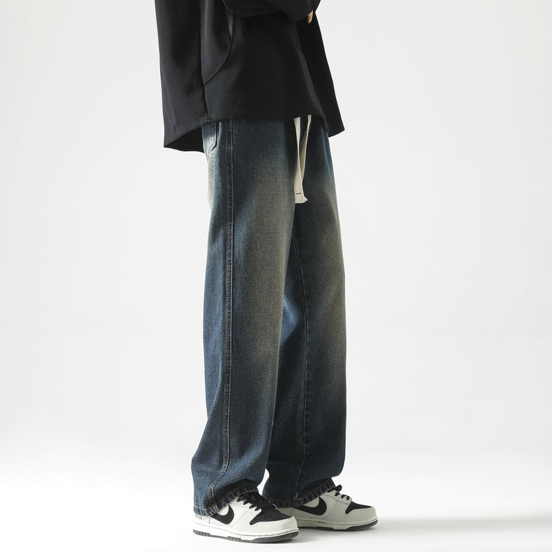 Men Relaxed Fit Mid-Rise Light Fade Jeans