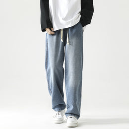 Men Relaxed Fit Mid-Rise Light Fade Jeans