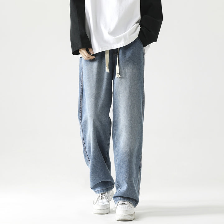 Men Relaxed Fit Mid-Rise Light Fade Jeans